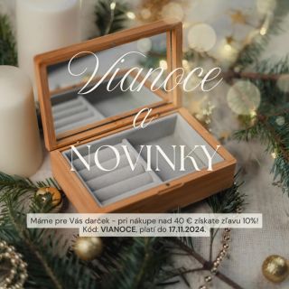 🎄Vianočná sezóna na našom eshope začala! Pripravili sme pre vás širokú ponuku, ktorá poteší každého milovníka Vianoc🎄👇🏻 V...