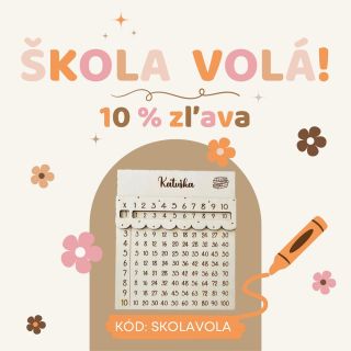 Hola, hola, škola volá! 🧮👩🏼‍🏫 Nechceme vás strašiť, ale koniec prázdnin sa blíži. 🙊 Tak sme sa vám ho rozhodli spríjemniť...